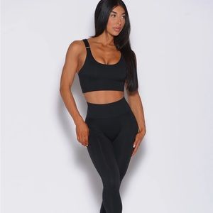 Bombshell Snatched Waist Leggings. Size XS. Black